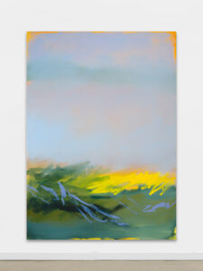 Sans titre, 2026, Huile sur toile, 25 x 180 cm